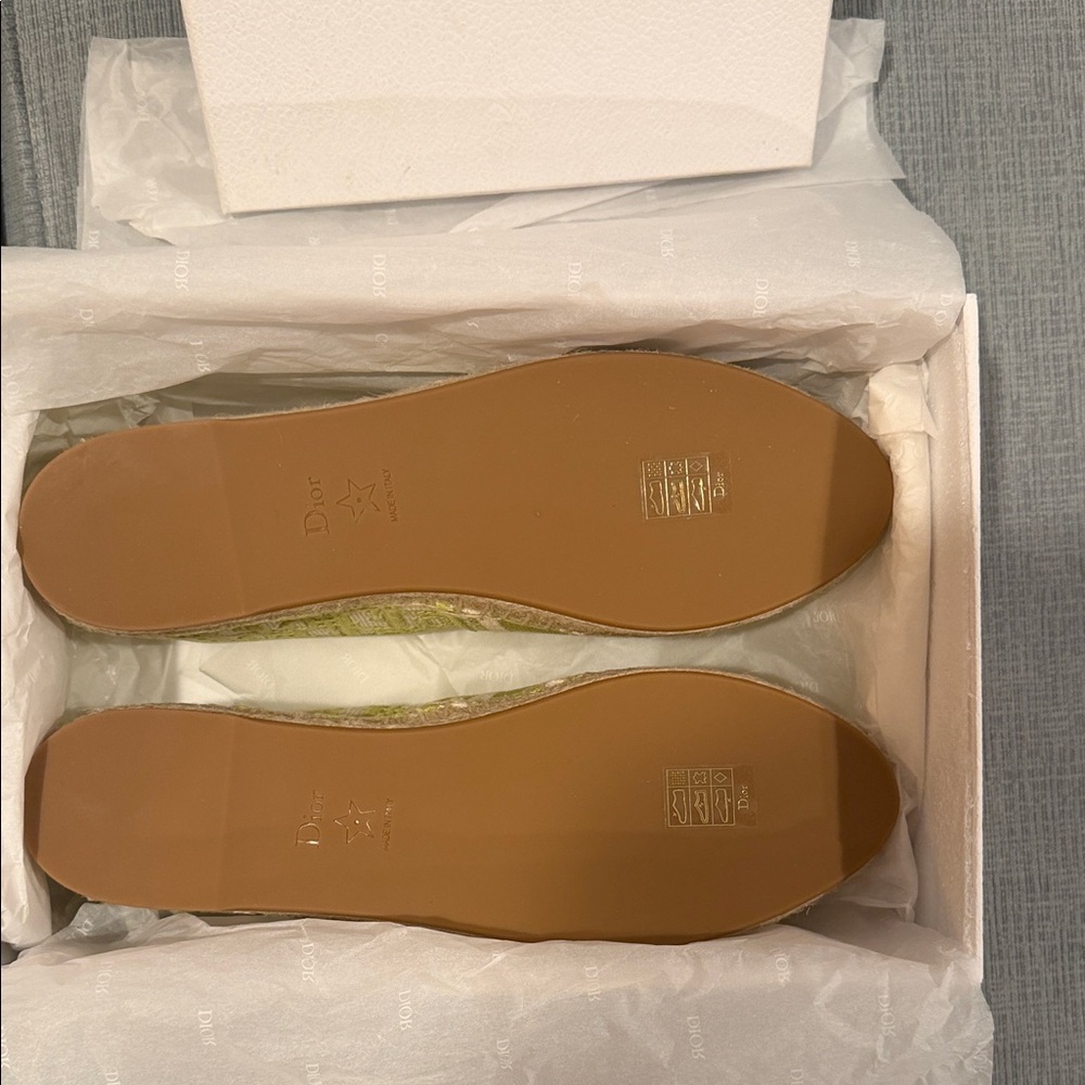 Dior Green Espadrilles for Women - Picture 4 of 6